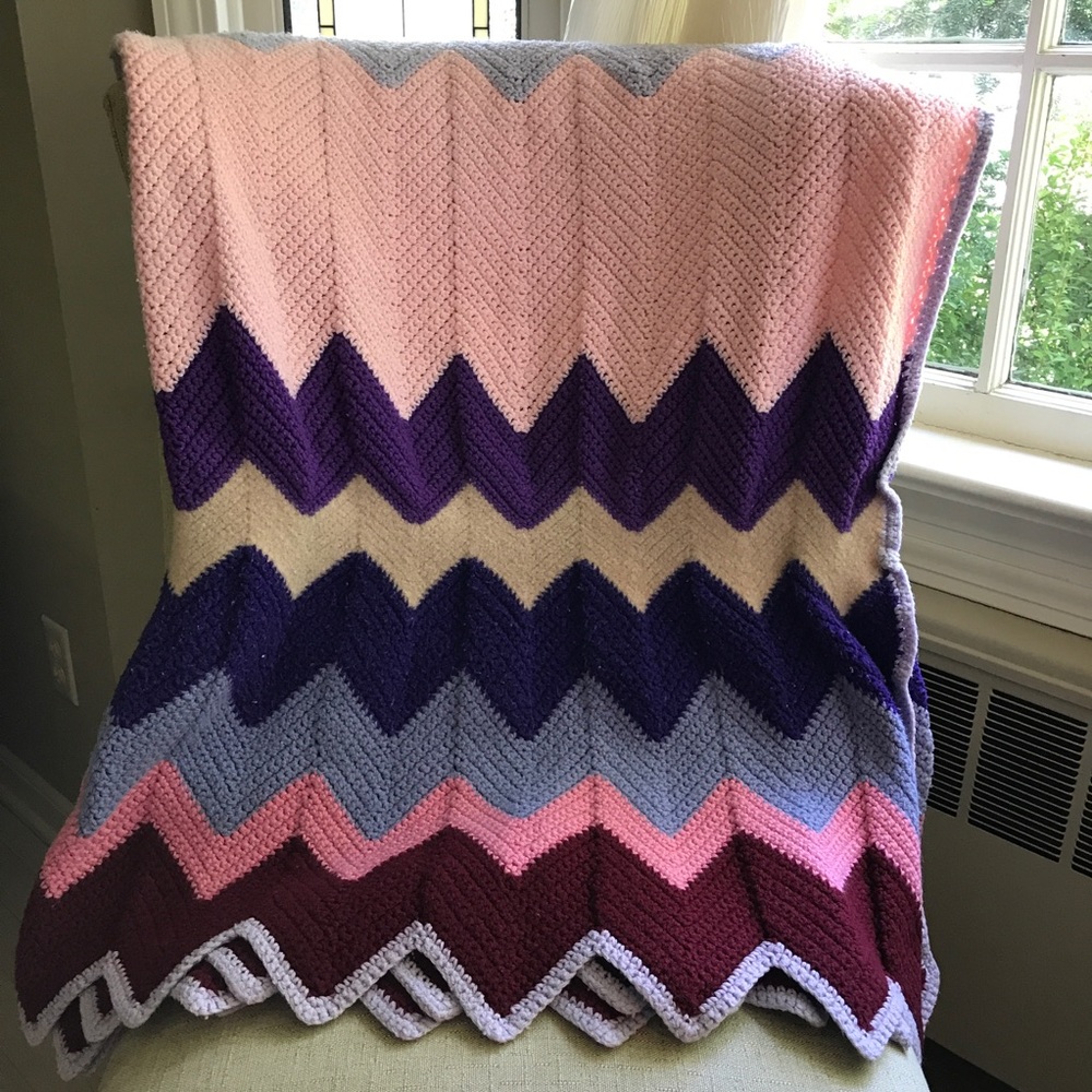 Hand Knit Afghan